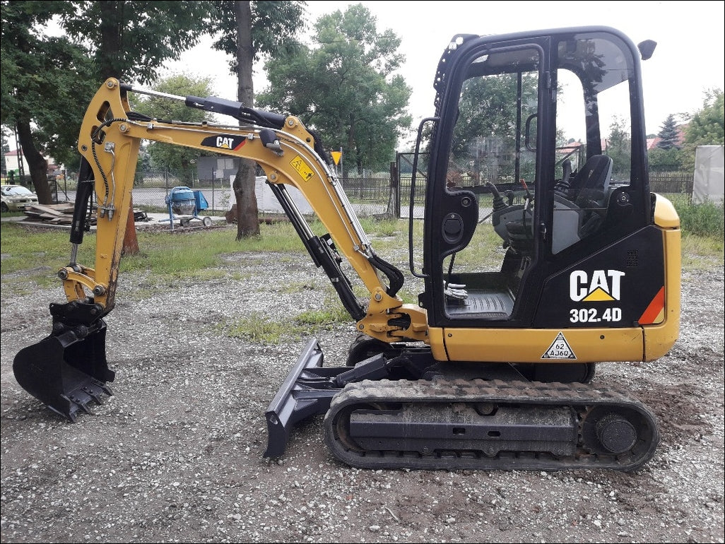 Manual de Serviço CATERPILLAR - 302.4D - Mini Escavadeira Hidráulica (Inglês) PDF