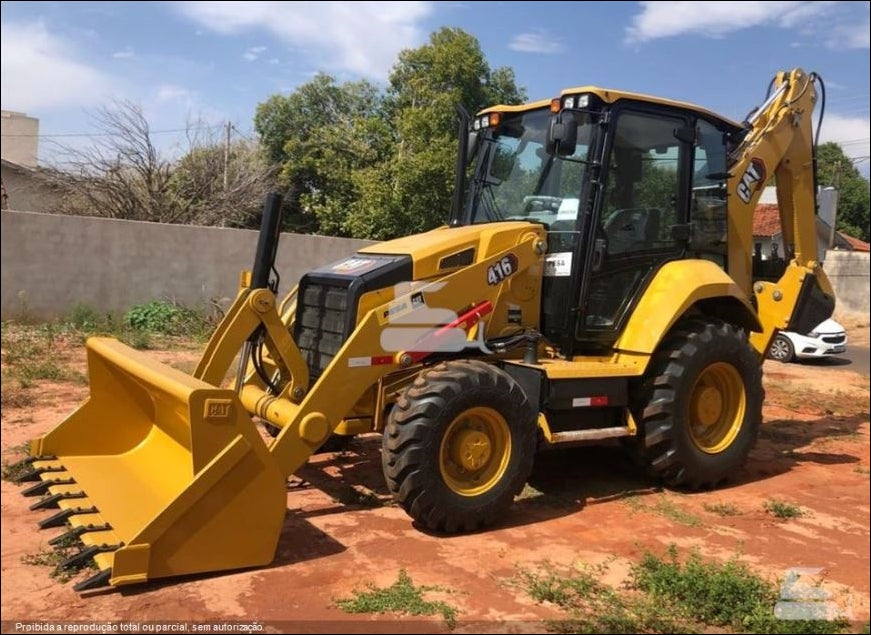 Manual de Serviço CATERPILLAR - 416 - Retroescavadeira - ( Inglês )
