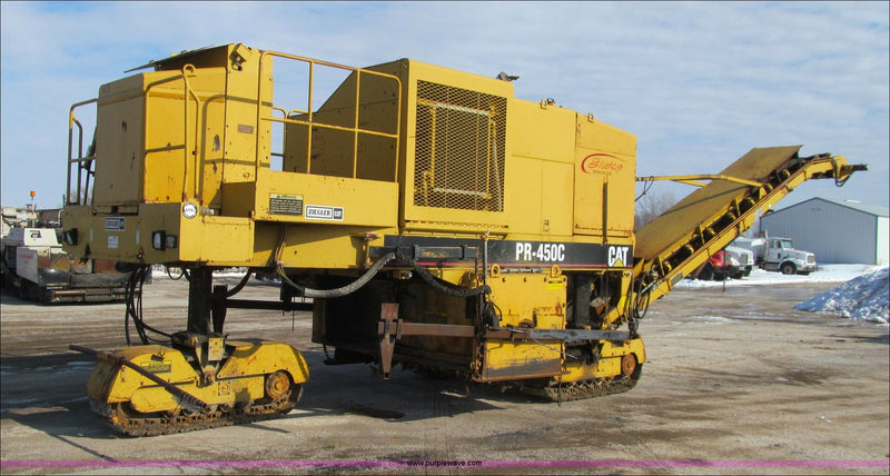 Manual de Serviço CATERPILLAR - PR-450C - Fresadora Para Asfalto - ( Inglês )