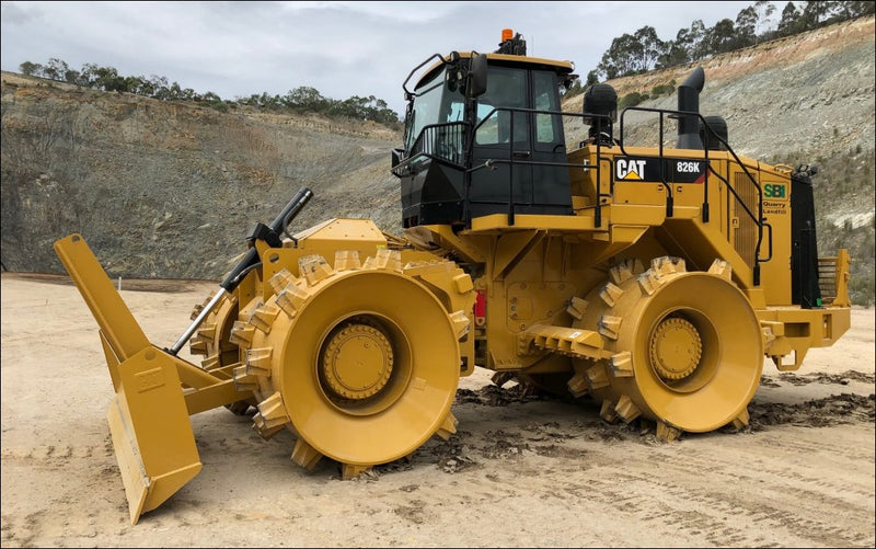 CATALOGO DE PEÇAS CATERPILLAR - 826K - COMPACTADOR DE ATERRO - EM PDF