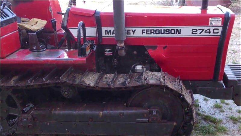 Catalogo De Peças MASSEY FERGUSON - MF 274 C CRAWLER -Trator