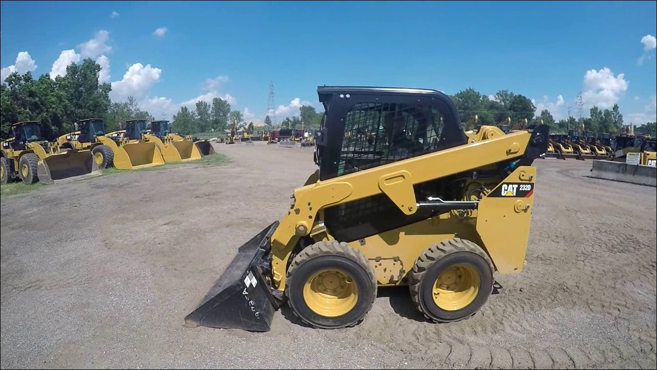 Manual de Serviço CATERPILLAR - 232D - Mini Carregadeira (Inglês) PDF