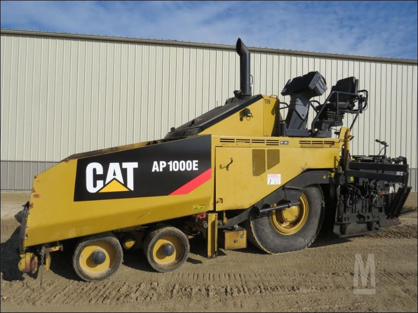 Manual de Serviço CATERPILLAR - AP-1000E - Pavimentadora de Asfalto - ( Inglês )