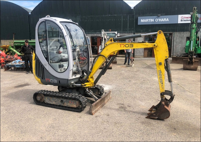 Catalogo De Peças WACKER NEUSON - 1703 - Escavadeira - INGLES