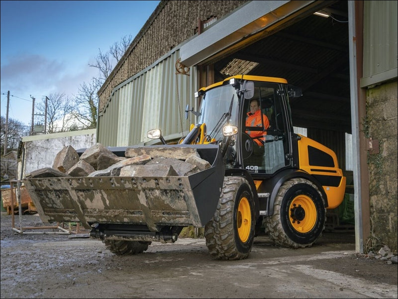 Manual De Serviço Pá carregadeira sobre rodas JCB - 406\409