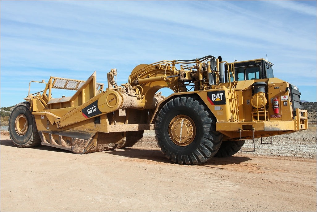Manual de Serviço CATERPILLAR - 631G - Raspador De Rodas (Inglês) PDF