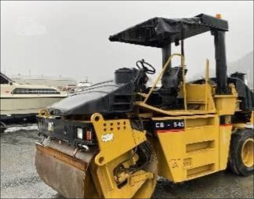 Manual de Serviço CATERPILLAR - CB-545 - Rolo Compactador Vibratório (Inglês) PDF
