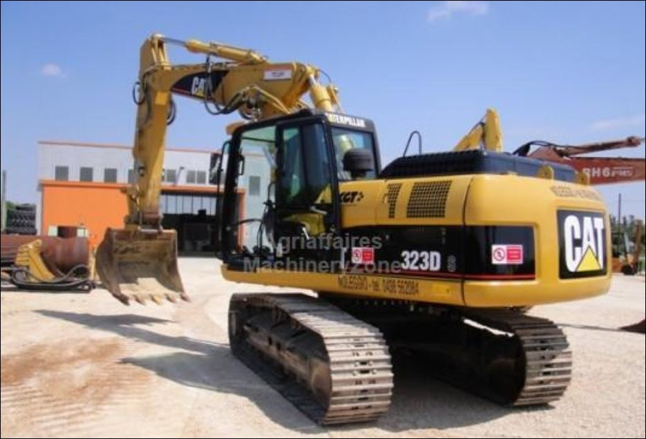 Manual de Serviço CATERPILLAR - 323D S - Escavadora (Inglês) PDF
