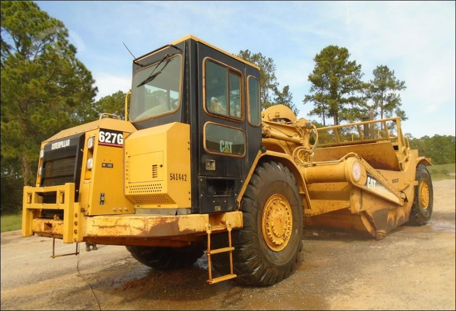 Manual de Serviço CATERPILLAR - 627G - Trator De Rodas (Inglês) PDF