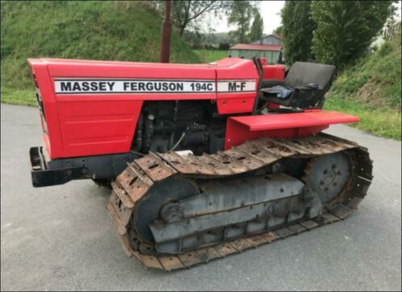 Catalogo De Peças MASSEY FERGUSON - MF 194 C CRAWLER