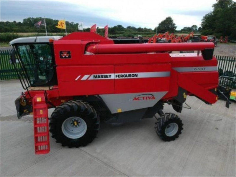 Catalogo De Peças MASSEY FERGUSON - MF 7240 COMBINE - Colheitadeira