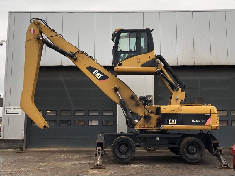 Manual de Serviço CATERPILLAR - M322D MH - Escavadeira De Rodas (Inglês) PDF