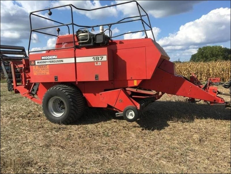 CATÁLOGO DE PEÇAS MASSEY FERGUSON - MF187 LB - ENFARDADEIRA QUADRADA