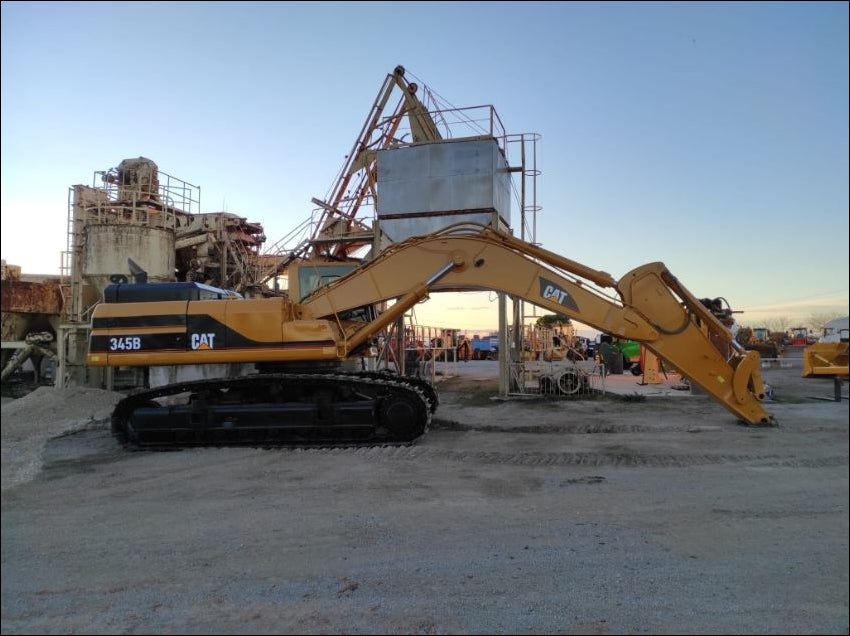 Manual de Serviço CATERPILLAR - 345B - Escavadora (Inglês) PDF