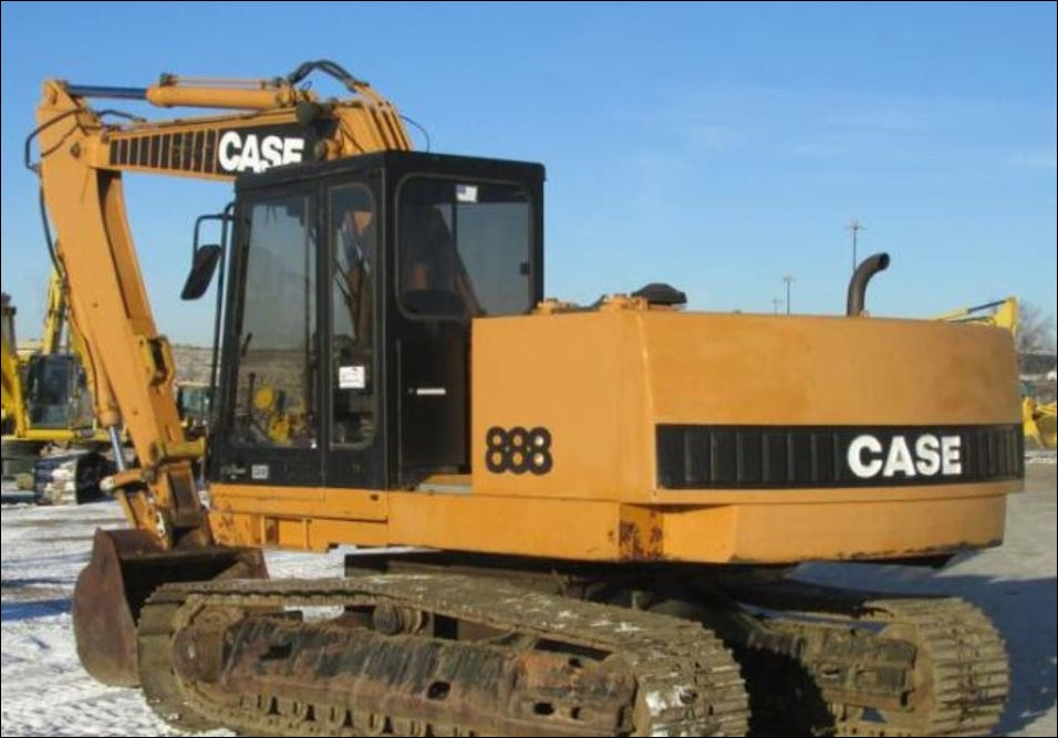 Catalogo De Peças CASE - 888 - Escavadeira De Esteir - 86\93