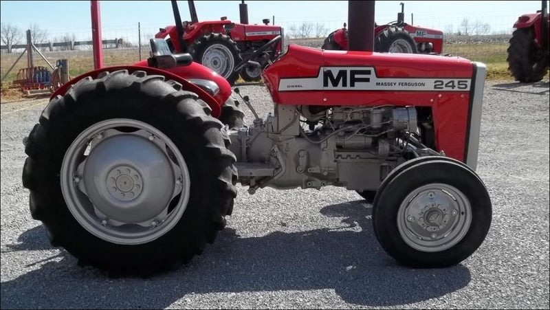 Catalogo De Peças MASSEY FERGUSON - MF 245 - Trator