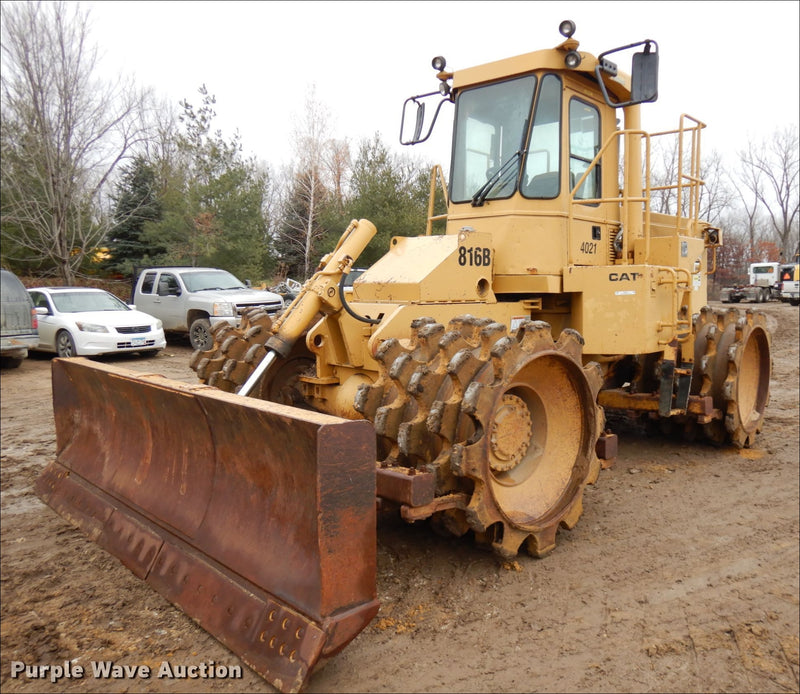 Manual de Serviço CATERPILLAR - 816B - Compactador De Aterro - ( Inglês )