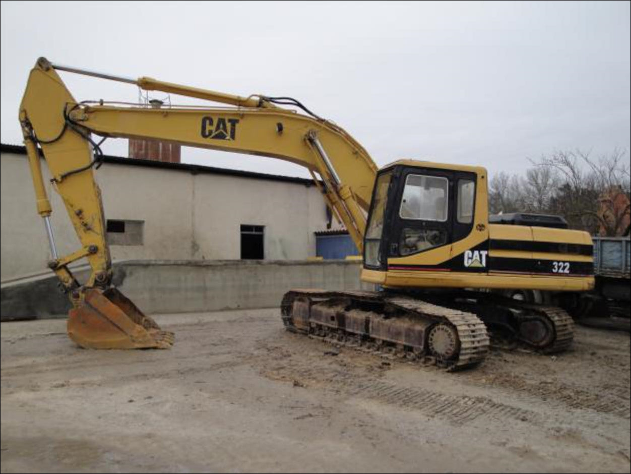 Manual de Serviço CATERPILLAR - 322 - Escavadora (Inglês) PDF