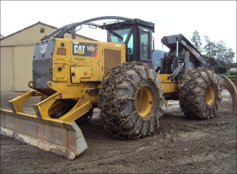 Manual de Serviço CATERPILLAR - 555D - Wheel Skidder (Inglês) PDF