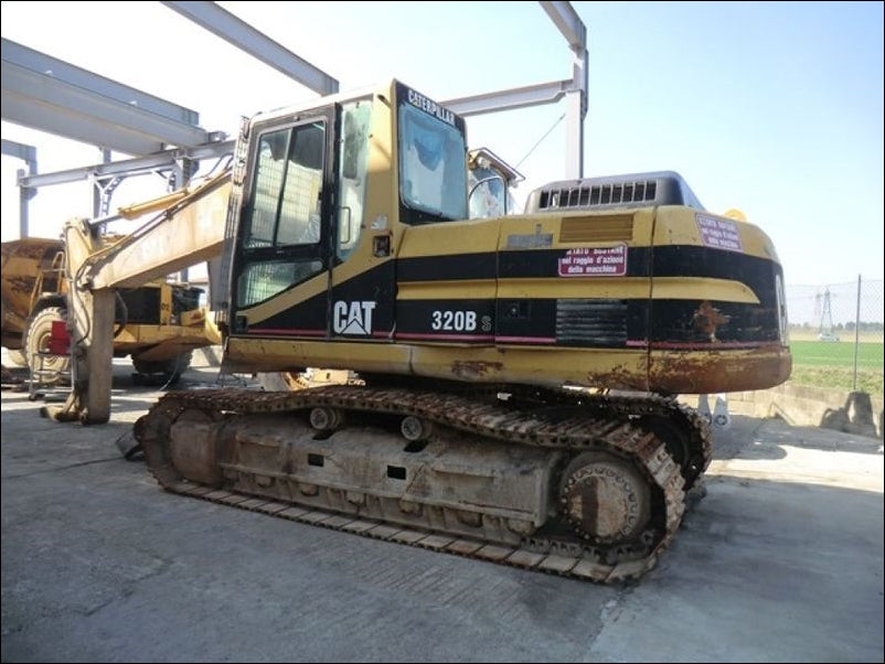 Manual de Serviço CATERPILLAR - 320B S - Escavadora (Inglês) PDF