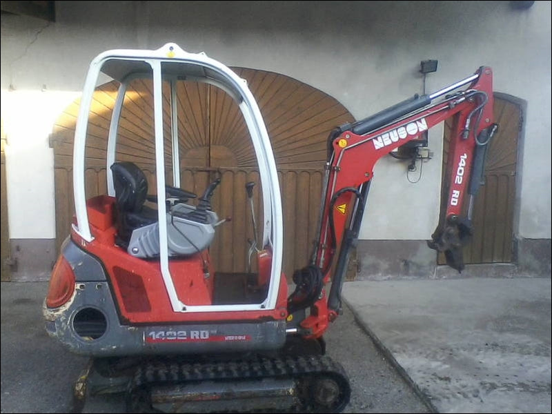 Catalogo De Peças WACKER NEUSON - 1402 RD - Escavadeira - INGLES