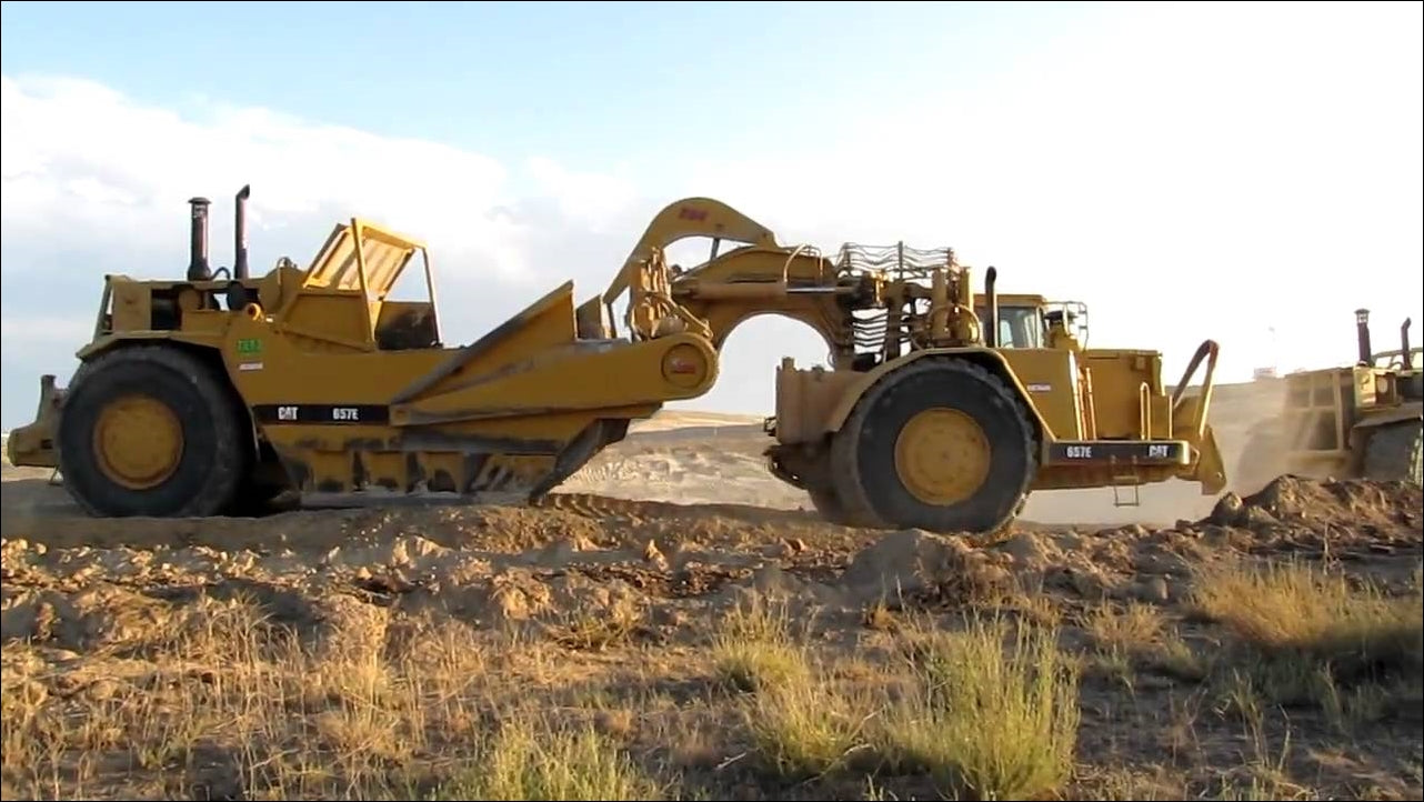 Manual de Serviço CATERPILLAR - 657E - Raspador De Rodas (Inglês) PDF