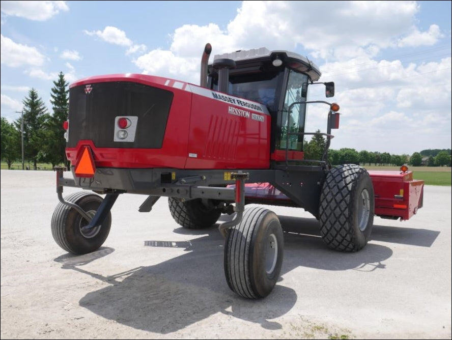 Catalogo De Peças MASSEY FERGUSON - WR9770 WINDROWER - Trator