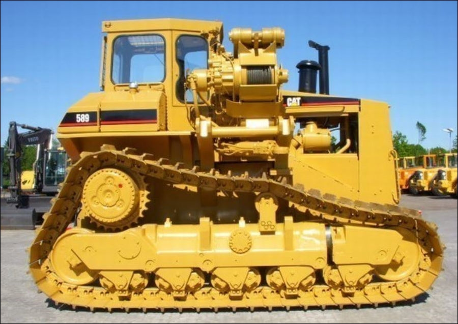 Manual de Serviço CATERPILLAR - 589 - Assentador De Tubos (Inglês) PDF