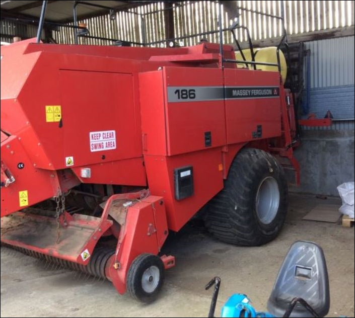 CATÁLOGO DE PEÇAS MASSEY FERGUSON - MF186 MB - ENFARDADEIRA QUADRADA