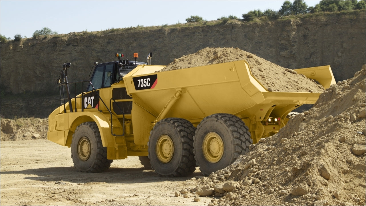 Manual de Serviço CATERPILLAR - 735C - Caminhão articulado - ( Inglês )