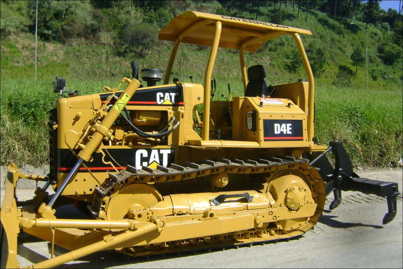 Manual de Serviço CATERPILLAR - D4E - Trator De Esteira (Inglês) PDF